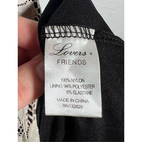 Lovers + Friends Revolve Women’s Sway Lace Bodycon Dress Cream Size‎ Small - Picture 4 of 7